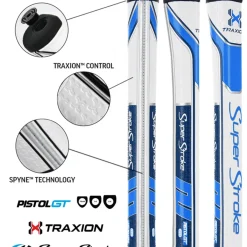 Sale Traxion Pistol GT 2.0 Putter Golf Grip Golf Grips