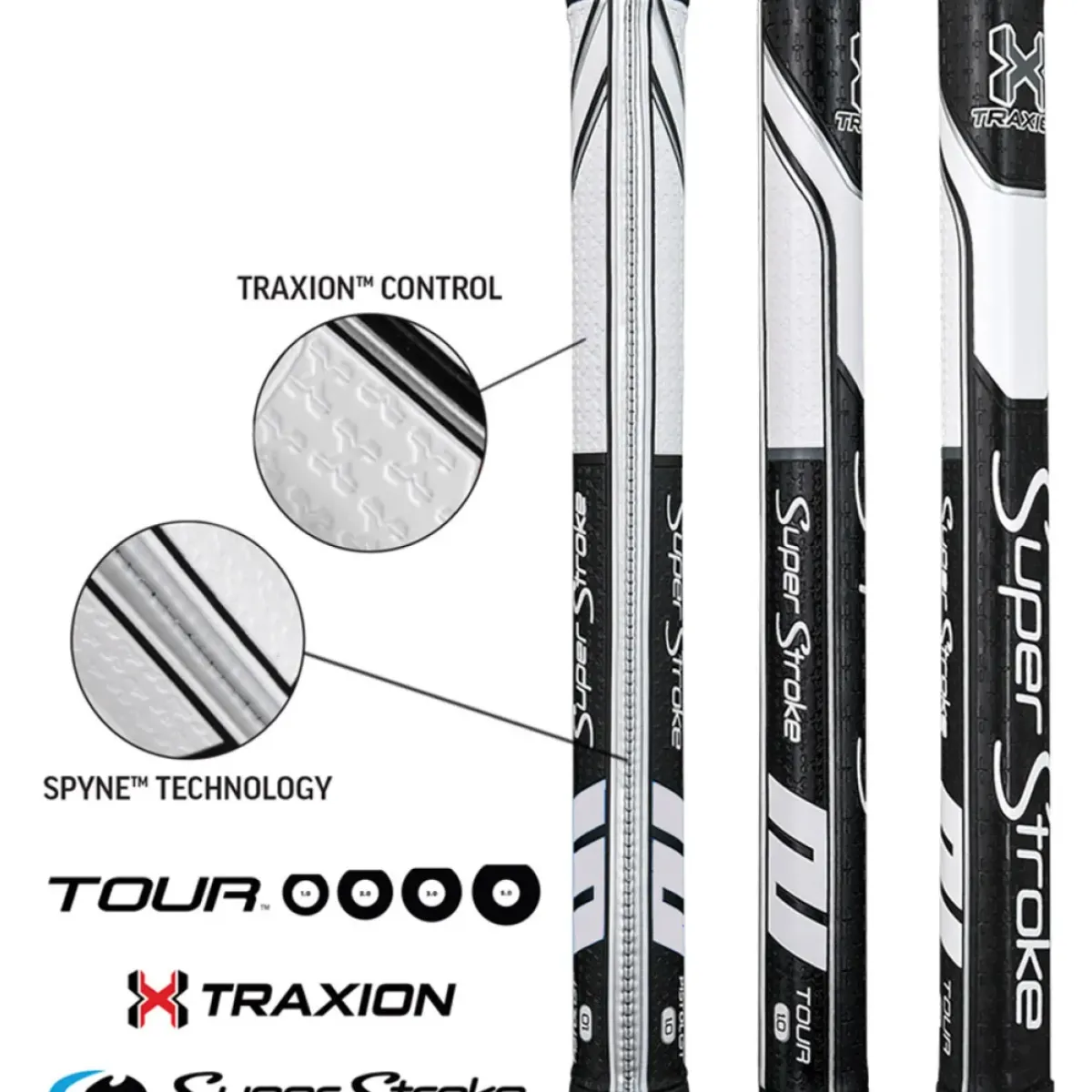 Online Traxion Tour Ultra Slim 1.0 Putter Golf Grip Golf Grips
