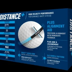 Hot Distance Plus 12 Golf Ball Pack Ladies Golf Balls