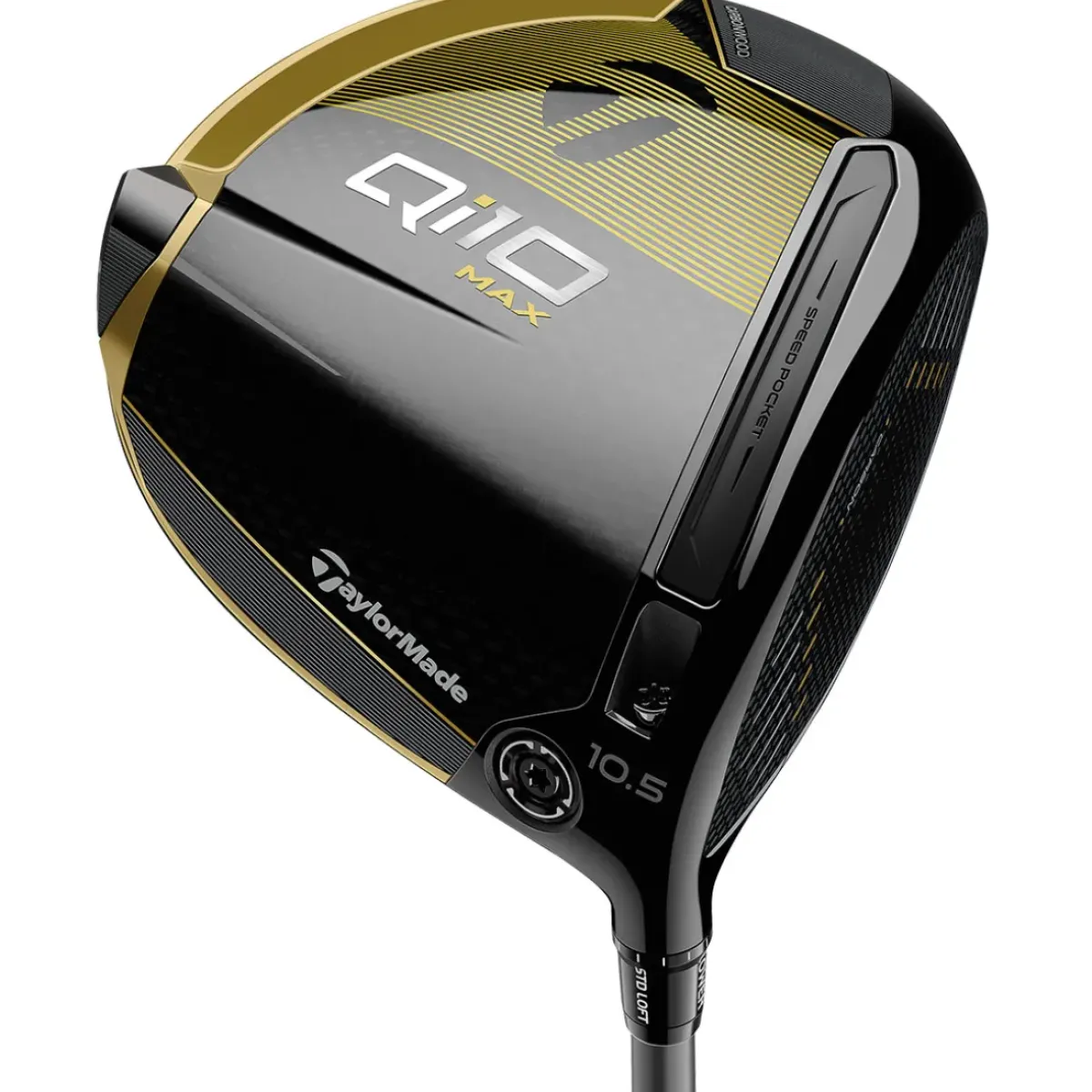 New Qi10 Max Designer Series Black Gold Golf Driver Drivers