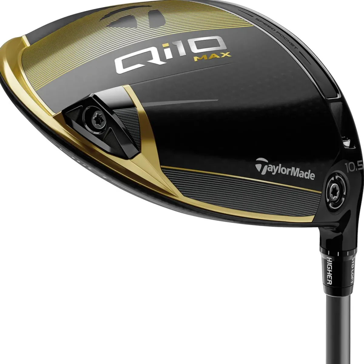 New Qi10 Max Designer Series Black Gold Golf Driver Drivers