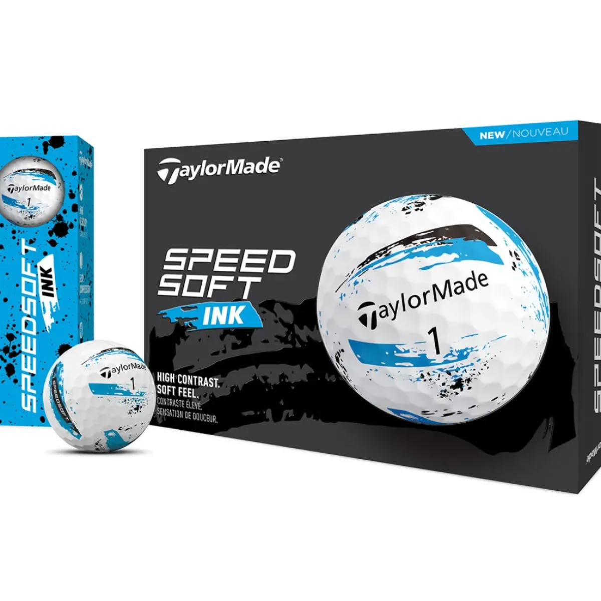 Hot SpeedSoft Ink 12 Golf Ball Pack Ladies Golf Balls|Season Ready Collection