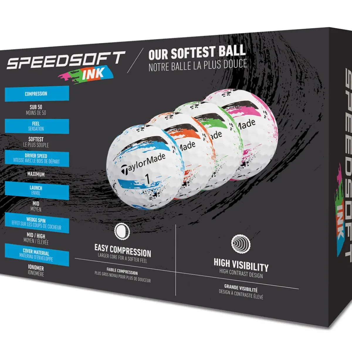 Sale SpeedSoft Ink 12 Golf Ball Pack Ladies Golf Balls|Season Ready Collection