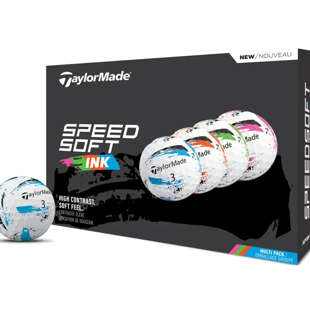 New SpeedSoft Ink 12 Golf Ball Pack Ladies Golf Balls|Season Ready Collection