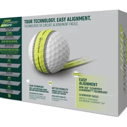 Best Tour Response Stripe 12 Golf Ball Pack Ladies Golf Balls