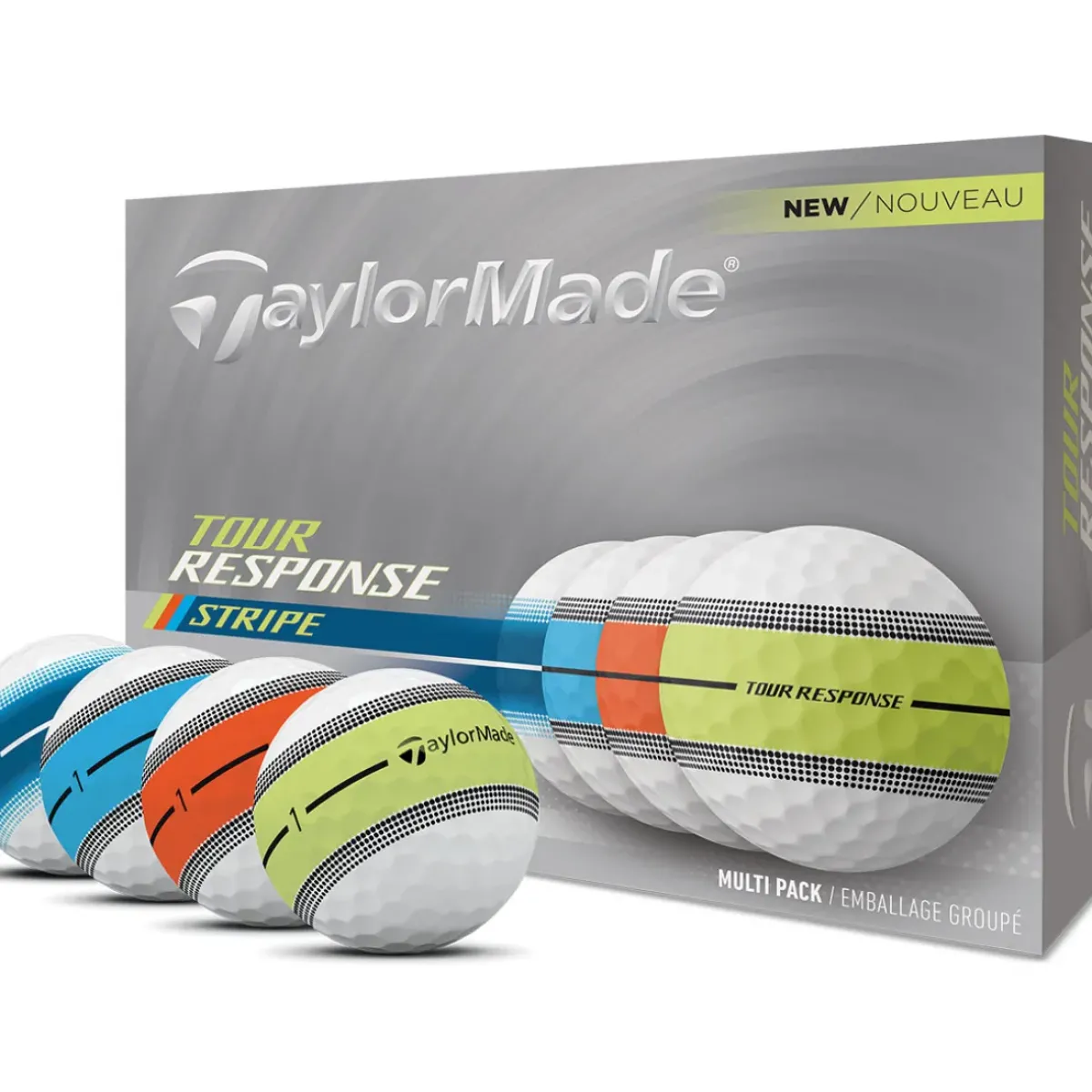 Clearance Tour Response Stripe 12 Golf Ball Pack Ladies Golf Balls|Season Ready Collection