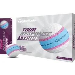 Online Tour Response Stripe 12 Golf Ball Pack Ladies Golf Balls