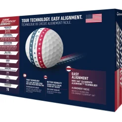 Online Tour Response Stripe 12 Golf Ball Pack Ladies Golf Balls
