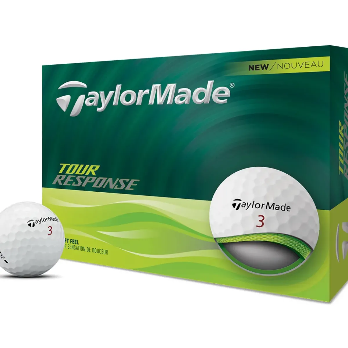 Online Tour Response 12 Golf Ball Pack Ladies Golf Balls|Season Ready Collection