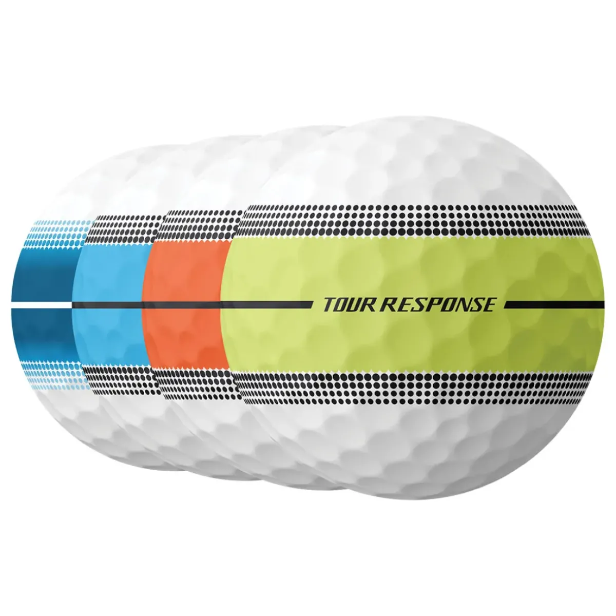Tour Response Stripe 12 Golf Ball Pack Ladies Golf Balls|Season Ready Collection