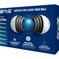 Sale TP5 12 Golf Ball Pack Ladies Golf Balls