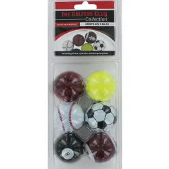 Discount The Golfers Club Novelty Sports 6 Golf Ball Pack Ladies Golf Balls