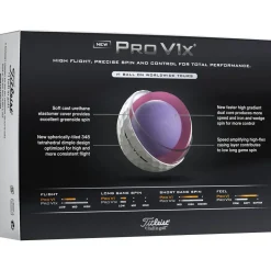 Clearance Pro V1x 12 Golf Ball Pack Ladies Golf Balls|Season Ready Collection