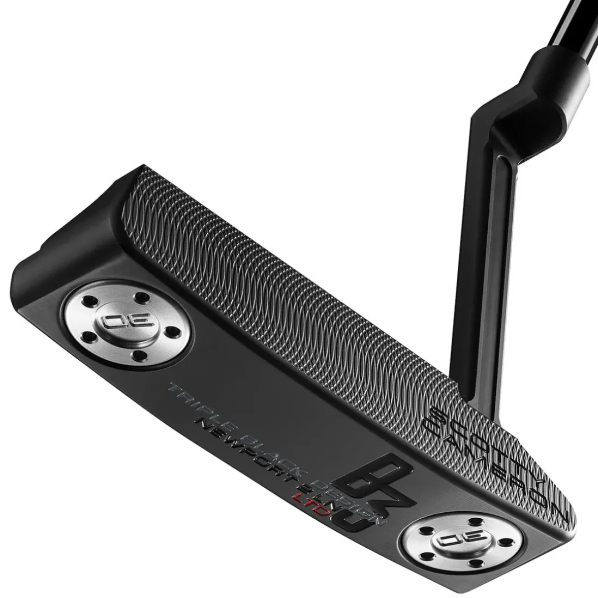 Outlet Scotty Cameron Limited Edition B3 Triple Black Newport 2 Long Neck Golf Putter Putters
