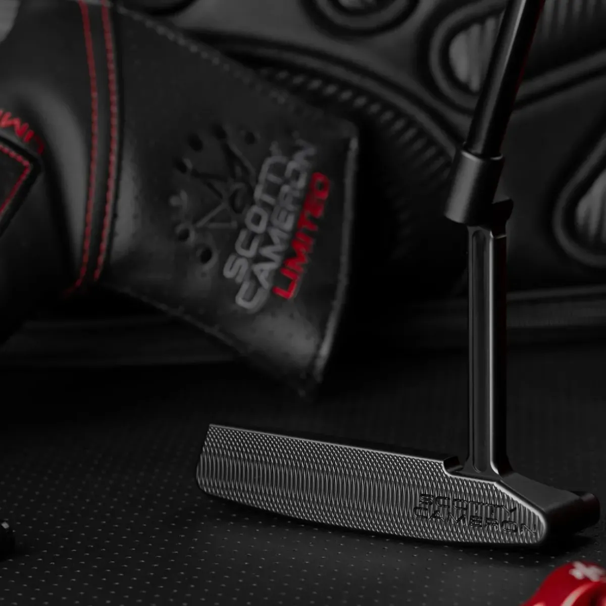 Outlet Scotty Cameron Limited Edition B3 Triple Black Newport 2 Long Neck Golf Putter Putters