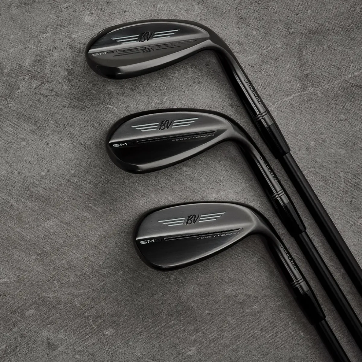 Online Titleist SM9 Jet Black Premium Steel Golf Wedge Wedges