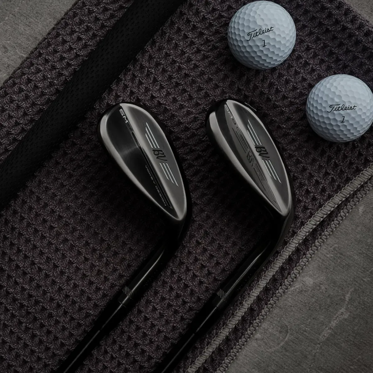 Online Titleist SM9 Jet Black Premium Steel Golf Wedge Wedges