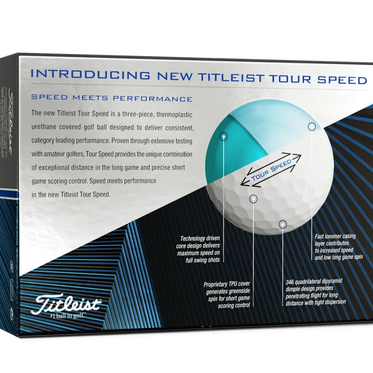 Outlet Tour Speed 12 Golf Ball Pack Ladies Golf Balls