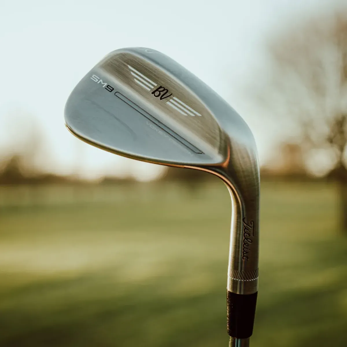 Vokey SM9 Brushed Steel Golf Wedge Wedges