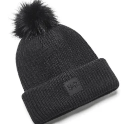 Online Ladies ColdGear Infrared Halftime Ribbed Pom Golf Beanie Beanies