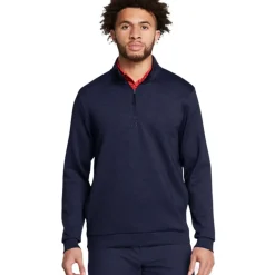 New Men's Drive Half Zip Golf Mid Layer Men's Sweaters|Men's Midlayers