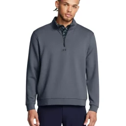 Hot Men's Drive Pullover Half Zip Golf Mid Layer Men's Sweaters|Men's Midlayers