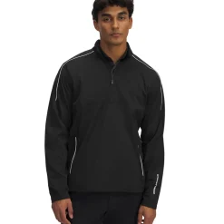 Online Men's Drive Wind Half Zip Golf Mid Layer Men's Sweaters|Men's Midlayers