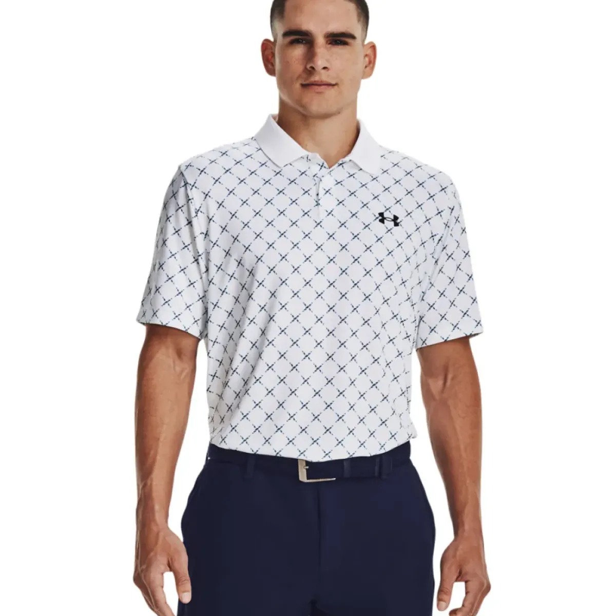 Best Men's Performance 3.0 Printed Golf Polo Shirt Men's Polo Shirts