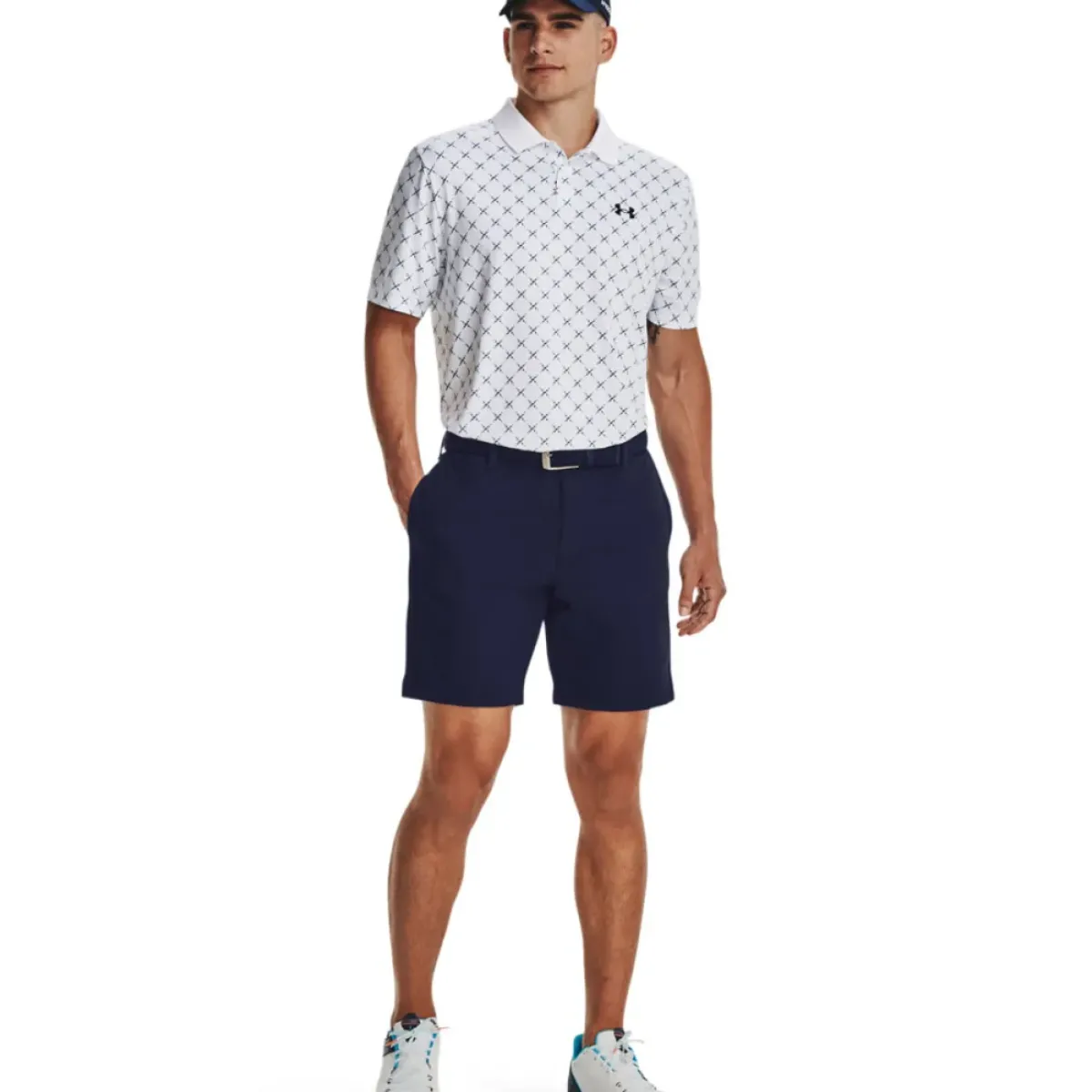 Best Men's Performance 3.0 Printed Golf Polo Shirt Men's Polo Shirts