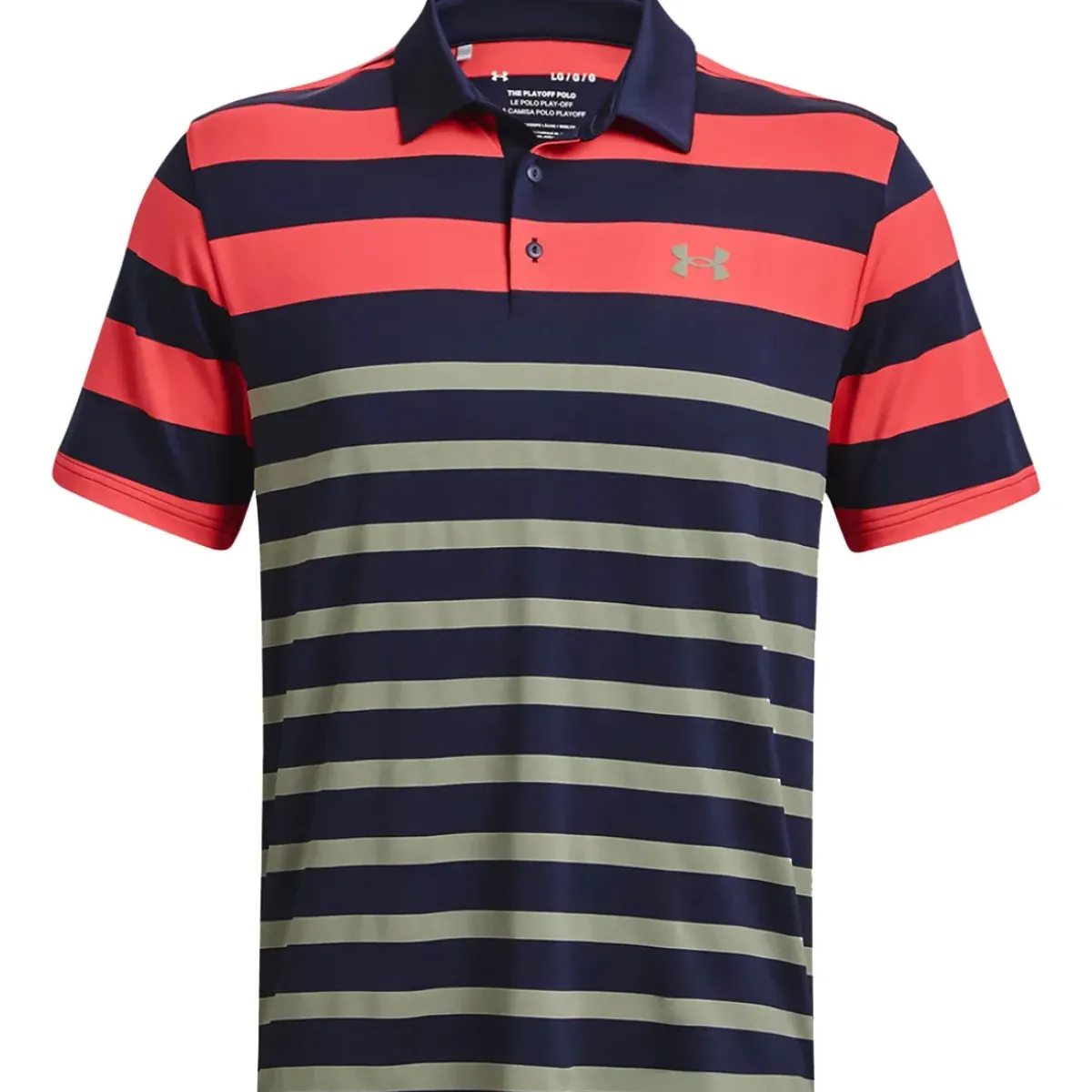 Men's Playoff 3.0 Stripe Golf Polo Shirt Men's Polo Shirts