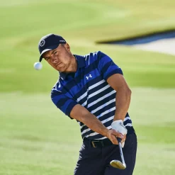 Outlet Men's Playoff 3.0 Rugby YD Stripe Golf Polo Shirt Men's Polo Shirts