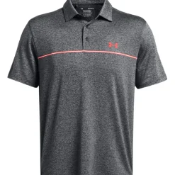 Men's Playoff 3.0 Slice Stripe Printed Golf Polo Shirt Men's Polo Shirts