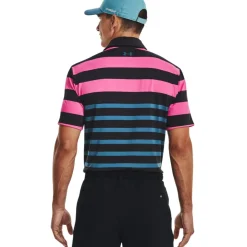 Online Men's Playoff 3.0 Rugby YD Stripe Golf Polo Shirt Men's Polo Shirts