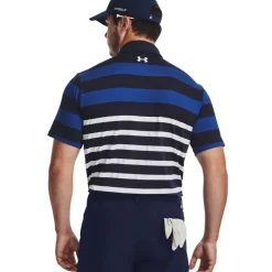 Online Men's Playoff 3.0 Rugby YD Stripe Golf Polo Shirt Men's Polo Shirts