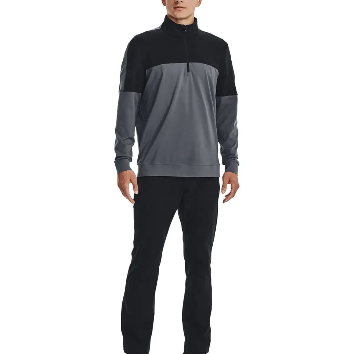Online Men's Storm Crestable Half Zip Golf Midlayer Men's Sweaters|Men's Midlayers
