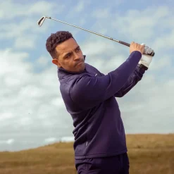 Best Men's Storm Daytona Half Zip Golf Jacket Men's Sweaters|Men's Jackets