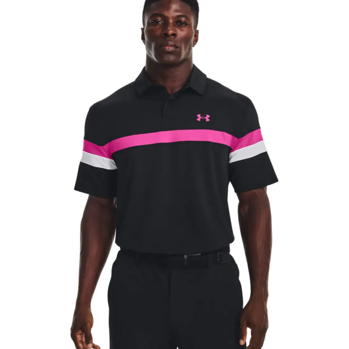 Best Men's T2G Blocked Golf Polo Shirt Men's Polo Shirts
