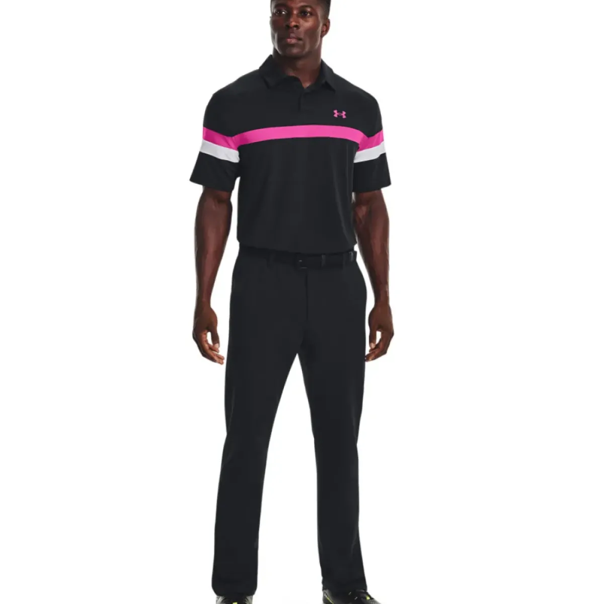 Best Men's T2G Blocked Golf Polo Shirt Men's Polo Shirts