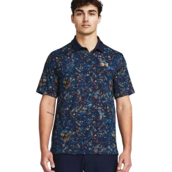 Hot Men's T2G Printed Golf Polo Shirt Men's Polo Shirts