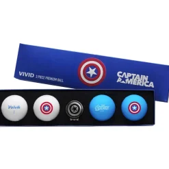 Clearance Marvel 4 Golf Ball Pack with Marker Ladies Golf Balls