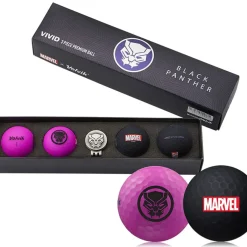 Clearance Marvel 4 Golf Ball Pack with Marker Ladies Golf Balls