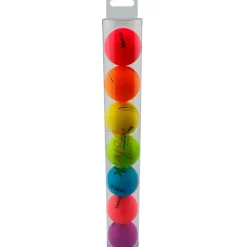Clearance Rainbow Gift Tube 7 Golf Ball Pack Ladies Golf Balls
