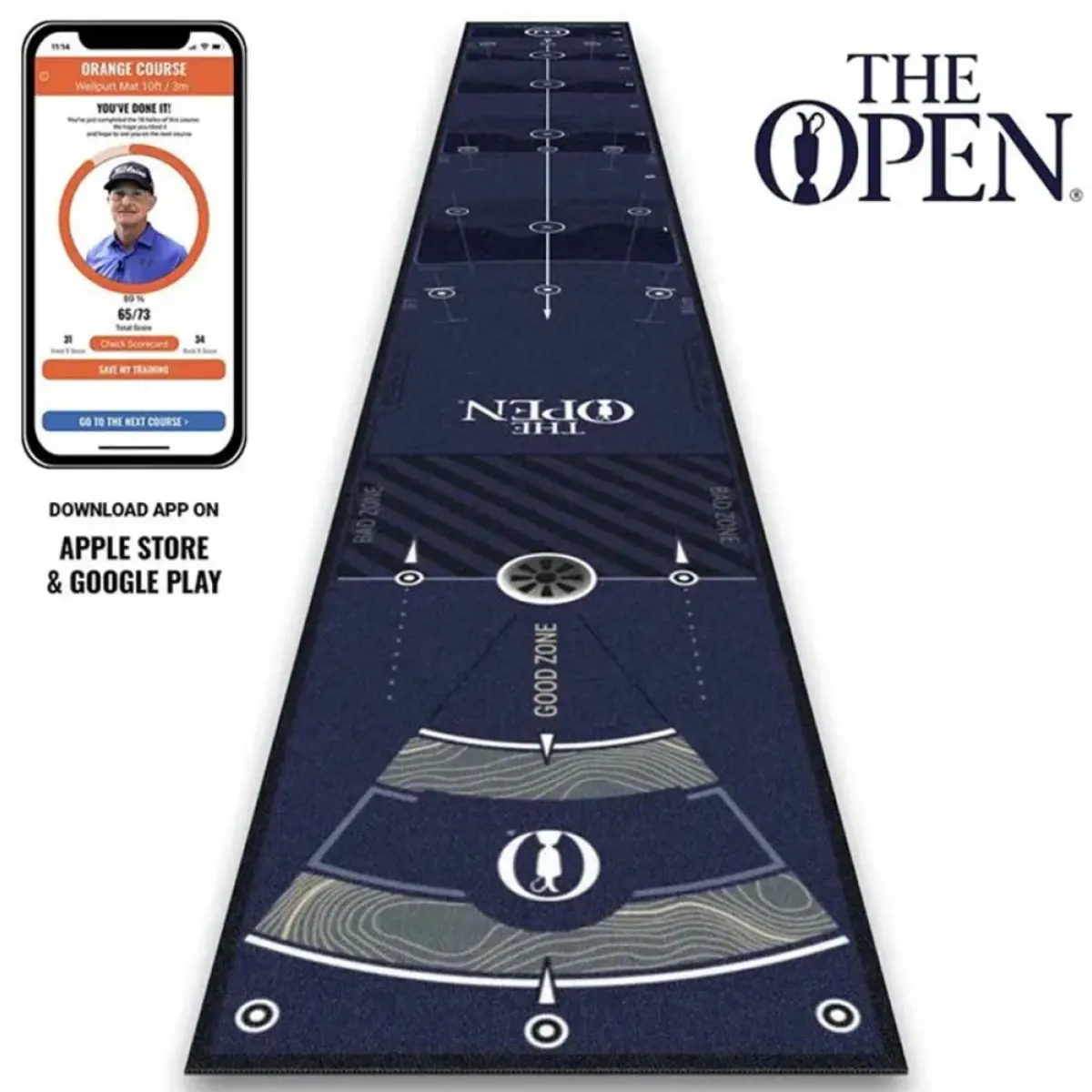 Sale The Open 4 Meters Golf Putting Mat Golf Mats & Nets