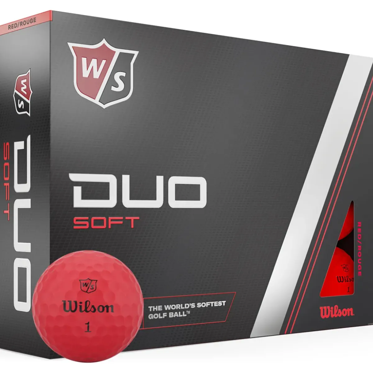 DUO Soft 12 Golf Ball Pack Ladies Golf Balls