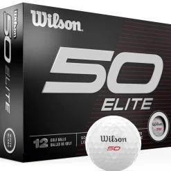 Clearance Fifty Elite 12 Golf Ball Pack Ladies Golf Balls