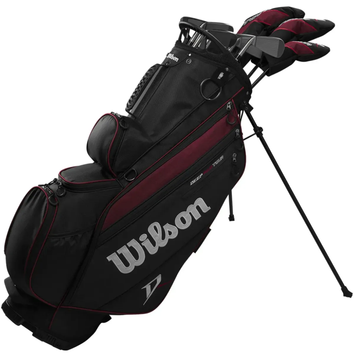 Clearance Men's Deep Red Tour Golf Package Set New To Golf Guide|New To Golf Guide